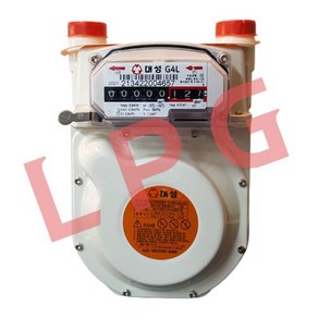 LPG 가스계량기 가스미터기 G1.6 G2.5 G4 G6 (2.5등 4등 6등 10등)