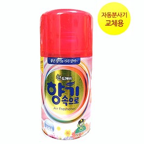 산도깨비 향기속으로 자동분사기 리필 블랙체리향 290mL x 1개