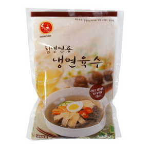 하우촌 칡냉면용 냉면육수 330g, 25개