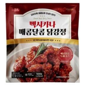 멕시카나 매콤달콤 닭강정 500g