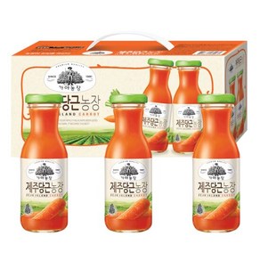 가야 제주 당근농장 180ml x 24병, 24개