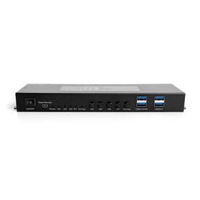 넥스트유 NEXT-7004KVM-4K 4:1 USB HDMI2.0 KVM스위치, 7004KVM-4K, 1개