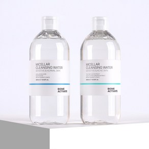 바이옴 액티베이트 미셀라 클렌징 워터 센시티브, 아크네, 1개, 400ml