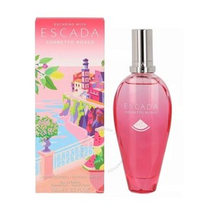 Escada 에스카다 레이디스 Escaping With Sobetto Rosso 오드뚜왈렛 100ml 향수, 1개