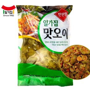 [일가집]맛오이 1kg 수입 오이절임 밥반찬, 1개