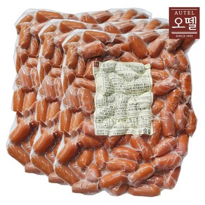 [퀴클리몰] 오뗄 칼집 비엔나 소시지 1kg 냉동, 3개