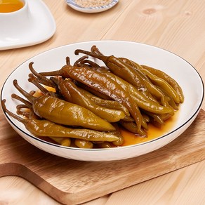 세모수 간장고추 장아찌 절임, 1개, 1kg