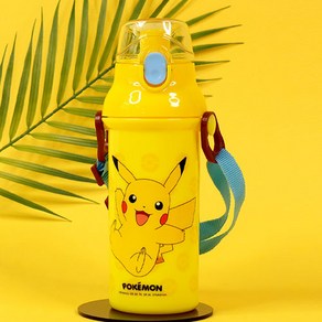 포켓몬 어깨끈물통480ml 3종 택1, 피카츄, 1개