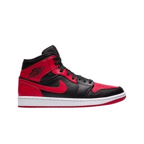 [정품 보증] 조던 1 미드 브레드 밴드 2020 Jordan 1 Mid Bred Banned 2020