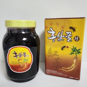 [국내산] 정성홍삼꿀청 2.4kg 대용량 홍삼청 홍삼엑기스 기력보강, 1개, 2.4g