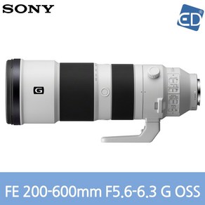 [소니정품]렌즈 FE 200-600mm F5.6-6.3 G OSS(후드+파우치포함)/SEL200600G/ED