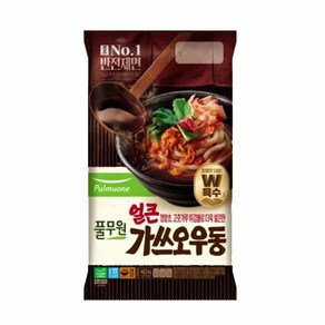 풀무원 반전제면 얼큰가쓰오우동 2인분, 1개, 400g