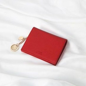 별자리키링 증정 Minette Half Wallet - Red