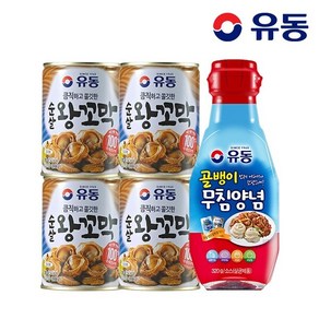 유동 [유동] 순살 왕꼬막 280g x4개 +유동 무침양념 320g x1개, 1개