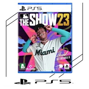 중고품 플스5 PS5 더쇼23 MLB THE SHOW 23 정식발매 외국어 플레이스테이션5 PlayStation5 게임 타이틀 CD