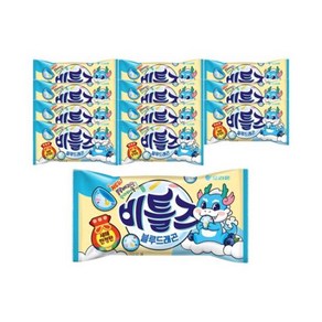 오리온 비틀즈 블루드래곤 57g x 12개 사탕 젤리 간식