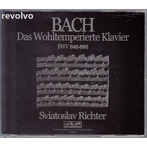 Bach : The Well Tempeed Clavie / Sviatoslav Richte (4CD)