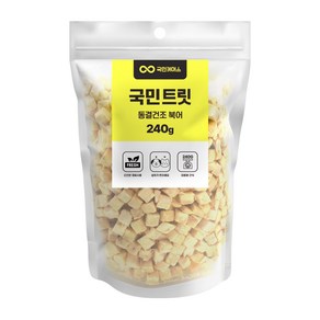 국민트릿 동결건조 북어 240g 애견 강아지 간식 트릿, 1개