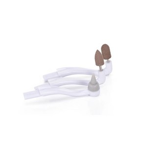 치아 광택기 얼룩 지우개 3 헤드 치석 제거제 구강 관리, 1개