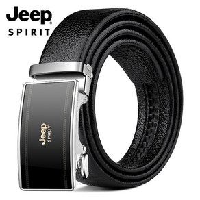 JEEPSPIRIT 정품 남성용 가죽 벨트 OM18CD996BT0473 + 선물용벨트포장