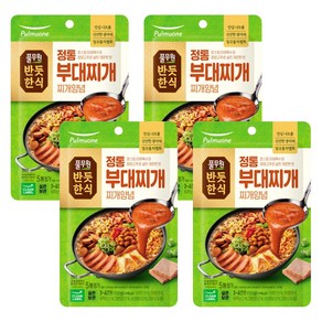 풀무원 [반듯한식] 정통부대찌개 양념소스 (실온), 150g, 4개