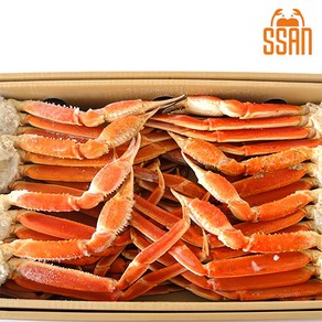홈파티용 스노우크랩 대게 러시아 마가단 냉동 자숙 박달 섹션 다리 5L_5kg, 1박스, 5kg