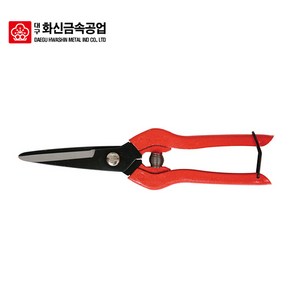 화신 적과가위 P-130 양파가위 다목적 주방가위 국산 전지 원예, 1개