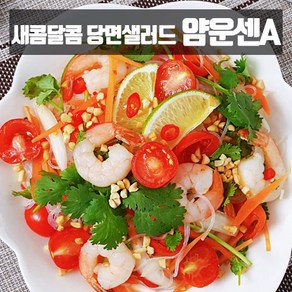 새콤달콤 태국 샐러드 얌운센 만들기세트A 멍빈 누들 소스 파우더 yum woon sen 밀키트, 1개, 80g