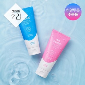 해피바스 [AP]해피바스 히알루론 클렌징폼 200g 2종 2입, 03 산뜻+촉촉, 2개