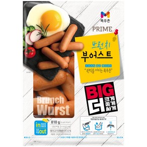 목우촌 프라임 BIG 브런치 부어스트 810G 1개 (신선식품), 선택2 - 아이스박스