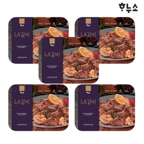 하누소 양념 LA갈비 500g 5팩, 5개