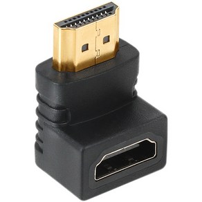 강원전자 넷메이트 NMG011 HDMI 아래쪽꺾임 연장 젠더, 선택하세요