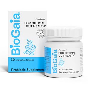 BioGaia Gastus 장 건강 프로바이오틱 , 30 Count (Pack of 1), 1개, 30정