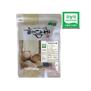 국내산 무농약수수 500g (2024년산), 1개