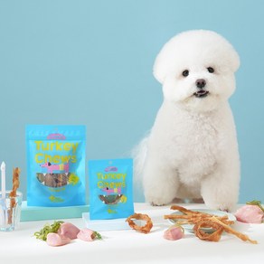 [마이펫닥터] 강아지 치카 터키츄 링 스틱 칠면조 힘줄 치석제거 오래먹는 개껌 수제 간식, 1개, 50g