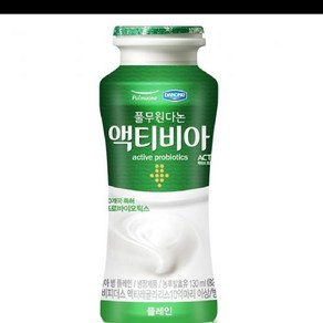 마시는요구르트 플레인 액티비아 다논 130ML