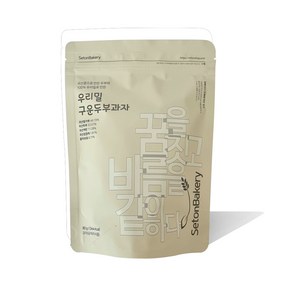 씨튼베이커리 우리밀 구운 두부과자 80g, 1개, 100g