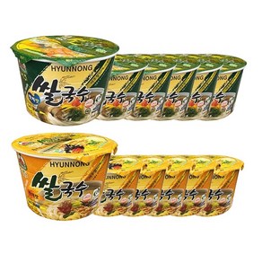 대왕님표 여주쌀국수 멸치맛6+황태맛6 세트 92g 12개