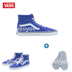 [YUYU] Vans 반스 남여공용 SK 8 하이탑 다즐링블루 + 국산 페이크삭스 1P
