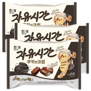 자유시간 쿠키앤크림 미니, 400g, 3개