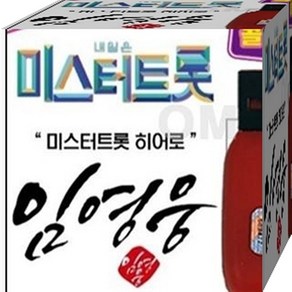 임영웅 미스터트롯 솔로 히어로 USB 음원 노래 음반 노래칩