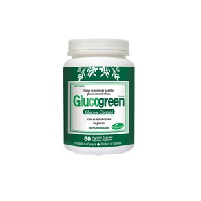 (오랄) 글루코그린 글루코오스컨트롤 500mg 60정 식물성캡슐 (GLUCOGREEN GLUCOSE CONTROL), 1개