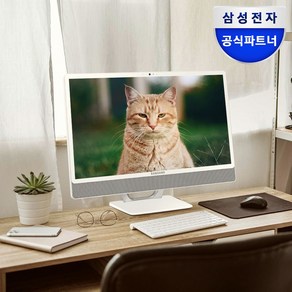 삼성전자 올인원PC DM530ADA-L25A 정품윈도우11탑재, 128GB, 4GB, 프로스트 화이트, WIN11 Po