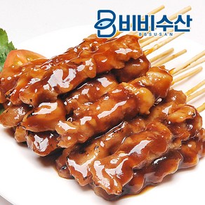 비비수산 바베큐맛 닭꼬치 1pack (40ea), 1개, 20g