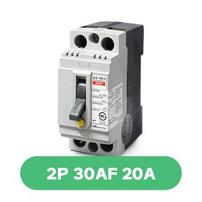 LS 분전반용 누전차단기 32EGR 2P 30AF 5kA 20A 30A DIN ail, 1개