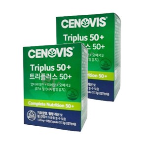 세노비스 트리플러스 50+ 1305mg, 180정, 1개