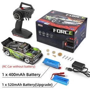 RC 드리프트RC카 오프로드RC카 Wltoys 284131 128 24G 4WD 짧은 코스 드리프트 자동차 모델 30km 고속 어린이 장난감 pk K989, 2) Wltoys2841312B, 1개