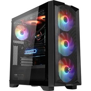 주연테크 카운터 게이밍 데스크탑 블랙 D556X36P (라이젠5-5600X WIN11 Po RAM 16GB NVMe 512GB RTX3060), 기본형