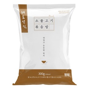 엄지 소불고기 볶음밥, 300g, 25개