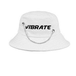 바이브레이트 SIGNATURE CHAIN BUCKET HAT